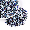 6/0 Half Plated Glass Beads SEED-N008-04D-1