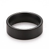 Ion Plating(IP) 304 Stainless Steel Plain Band Finger Ring for Men Women RJEW-E062-A01-06EB-2