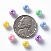 Opaque Acrylic Beads MACR-S370-D6mm-M1-3