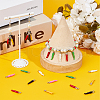 SUNNYCLUE 42Pcs 7 Colors Alloy Enamel Pendants ENAM-SC0005-08-4