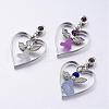 Alloy European Dangle Charms PALLOY-JF00260-1