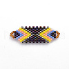 MIYUKI & TOHO Handmade Japanese Seed Beads Links SEED-A027-D22-2
