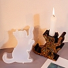 Lovely Cat Shape Candlestick Silicone Molds SIMO-C010-01C-7