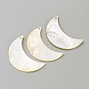 Freshwater Shell Pendants X-BSHE-S620-04-1