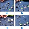Unicraftale Adjustable 304 Stainless Steel Slider Bracelets Making STAS-UN0003-17-5