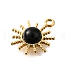 Natural Obsidian Pendants STAS-A114-01G-01-2