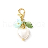 Opaque Resin Pendant Decorations HJEW-JM03456-4