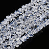 Imitation Jade Glass Beads Strands GLAA-N020-4mm-01-1