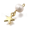 Brass Pendants KK-B132-07G-2