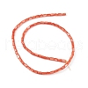 Natural Freshwater Shell Dyed Beads Strands SHEL-M018-12-02-2