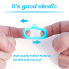 CRASPIRE 36Pcs 18 Style Silicone Pendant SIL-CP0001-10-6