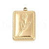 304 Stainless Steel Pendants STAS-I325-115A-G-1