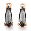 Faceted Glass Pendants X1-GLAA-T010-004A-1