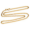 PVD Vacuum Plating 304 Stainless Steel Cable Chain Necklace NJEW-S420-004G-4