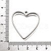304 Stainless Steel Pendants STAS-S181-01P-H-3
