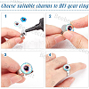 Beebeecraft 50Pcs Adjustable 304 Stainless Steel Finger Rings Components STAS-BBC0003-82-6