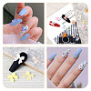 Biyun 6 Style Resin 3D Nail Art Cabochons MRMJ-BY0001-01-14