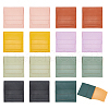  16Pcs 8 Colors Imitation Leather Jewelry Storage Bags ABAG-NB0001-99-1