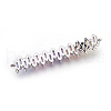 Brass Micro Pave Cubic Zirconia Links X-KK-O109-06B-P-2