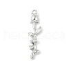 Brass Micro Pave Cubic Zirconia Pendants KK-M326-13C-P-1