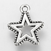 Tibetan Style Alloy Charms X-TIBE-S310-028AS-LF-1