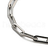 304 Stainless Steel Cable Chains Bracelets for Men & Women BJEW-D042-20P-2