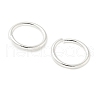 Brass Jump Rings KK-M165-9mm-01S-RS-2