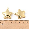 Star Brass Pendants KK-M327-08A-G-3