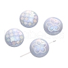 2Pcs UV Platings Acrylic Beads PW-WG8BB90-05-1