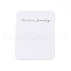 Cardboard Jewelry Display Cards CDIS-N002-008-3