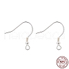 925 Sterling Silver Earring Hooks STER-T002-166S-4