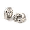 Non-Tarnish 304 Stainless Steel Ear Cuff Findings STAS-O006-07A-P-1