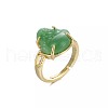 Brass & Resin Adjustable Finger Rings for Women FS-WG6D172-01-5
