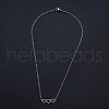 201 Stainless Steel Pendant Necklaces NJEW-S105-JN520-1-2