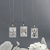 DICOSMETIC 12Pcs 6 Style 201 Stainless Steel Pendants STAS-DC0015-85-5