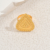 Geometric Triangle Metal Adjustable Finger Rings for Women VQ1035-2