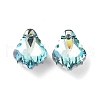 AB Color Plated Electroplate Glass Pendants X-EGLA-O003-06C-06-2