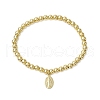 3Pcs 3 Style 304 Stainless Steel Beads Stretch Bracelets Sets BJEW-JB11053-3