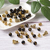 Tibetan Style Alloy Beads and Buddhist Glass Beads TIBEB-TA0001-90AG-02-4