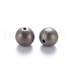 Spray Painted Acrylic Beads MACR-S373-43J-2