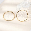 201 Stainless Steel Hoop Earrings EJEW-F188-24G-B-1