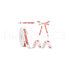 Birthday Theme Polyester Grosgrain Printed Ribbon OCOR-WH0058-91C-9