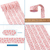 Leopard Printed Grosgrain Ribbons OCOR-TA0001-20-9