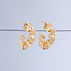 Stylish Brass Stud Earrings AK1364-3