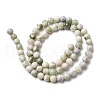 Natural Peace Jade Beads Strands G-E598-04C-3