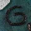304 Stainless Steel Wheat Chain Bracelets for Women Men BJEW-F488-04EB-4
