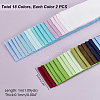 36Pcs 18 Colors Cotton Ribbon DIY-WH0542-52-2
