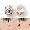Tibetan Style Zinc Alloy Beads TIBEB-R063-014AS-RS-2