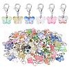 Glass Pendant Decorations HJEW-PH01912-1
