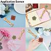 Brass Clay Seal Stamp Set DIY-WH0576-003-6
